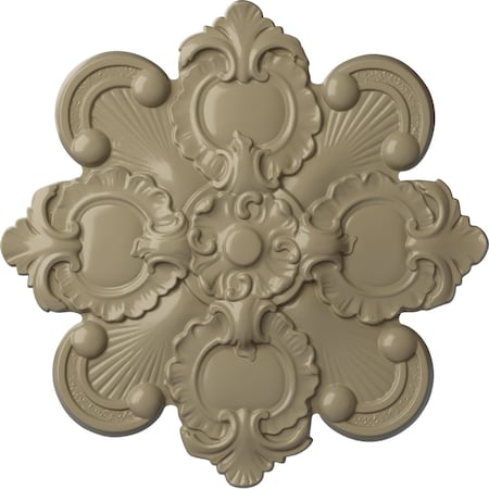 Ekena Millwork Katheryn Ceiling Medallion, Hand-Painted Gobi Desert, 18 1/8"OD x 1 1/4"P CM18KAGDF